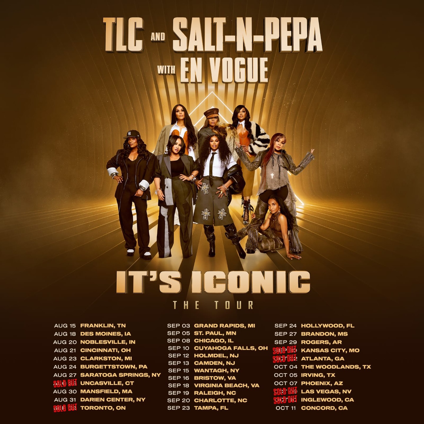 En Vogue Tour Poster 2026